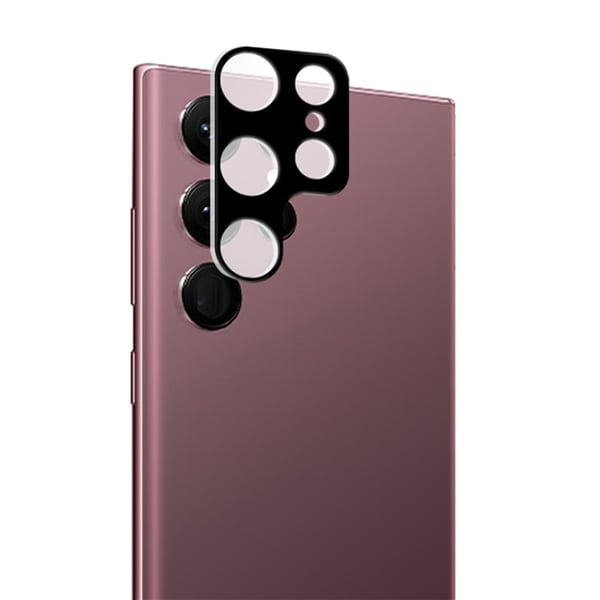 Mocolo Galaxy S23 Ultra Kameranlinssuoja Näytönsuoja - Musta