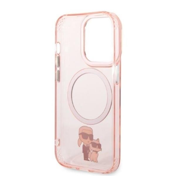 Karl Lagerfeld Mobilskal till iPhone 14 Pro Max Magsafe - Rosa