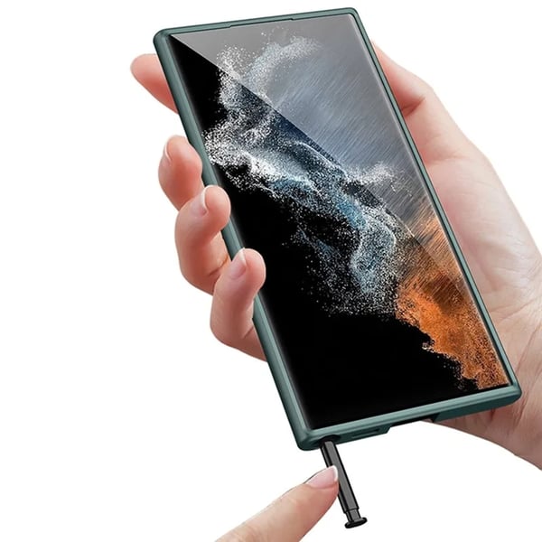 GKK Mobilskal till Galaxy S23 Ultra Phantom - Grön