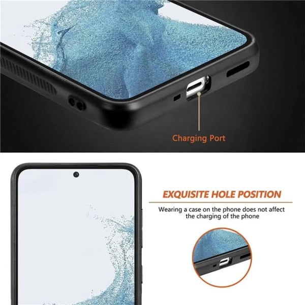 Mobilcover til Galaxy S23 Plus Magsafe PU-læder - Grøn