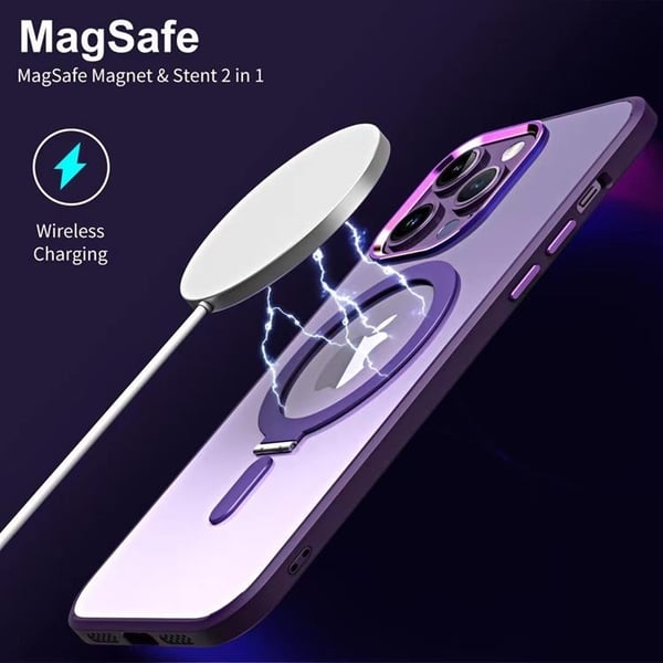 Mobilskal till iPhone 14 Pro Max Magsafe Bracket - Grön
