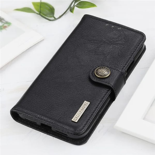 KHAZNEH Xiaomi 13 Pro Plånboksfodral Cowhide - Svart