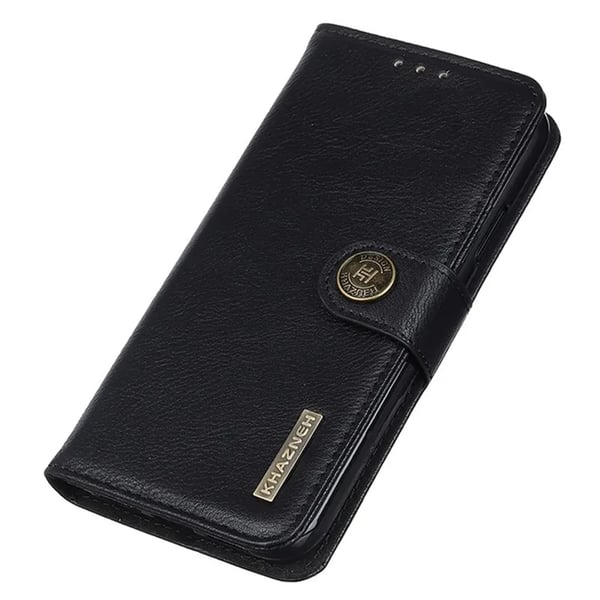 KHAZNEH Xiaomi 13 Plånboksfodral Cowhide - Svart