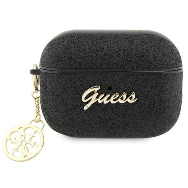 Guess Airpods Pro 2 Taske Glitter Flake Charm - Sort