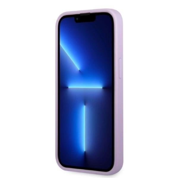 Guess Mobilskal till iPhone 13 Mini Saffiano Small Metall Logo