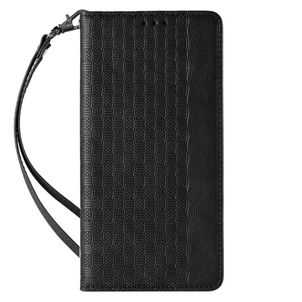 Galaxy S23 Ultra Plånboksfodral Magnet Strap - Svart