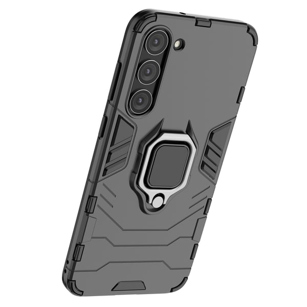 Mobilskal till Galaxy S23 Plus Ring Armor Magnetic Hållare - Svart
