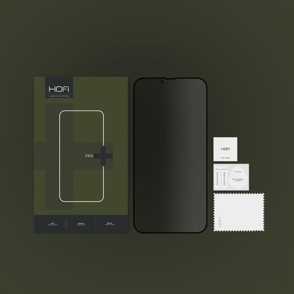 Hofi iPhone 12 Pro/12 Karkaistu lasinen näytönsuoja yksityisyys