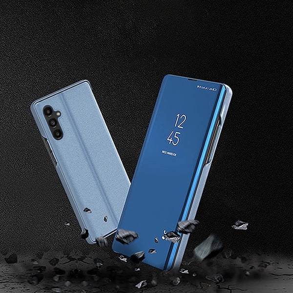 Galaxy A14 5G/4G Fodral Clear View Flip - Svart
