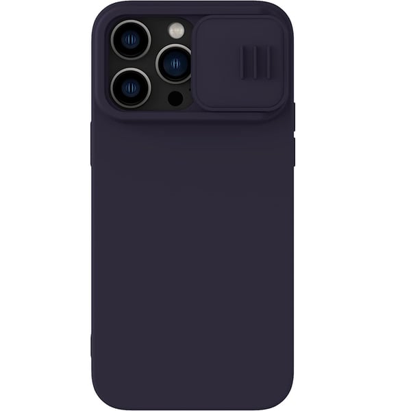 Nillkin Mobilskal till iPhone 14 Plus Magsafe CamShield Silky - Mörklila