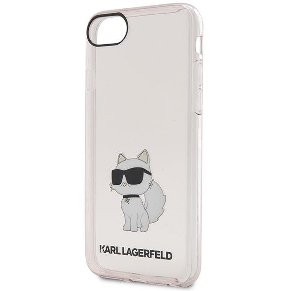 Karl Lagerfeld iPhone 7/8/SE 2020 Skal Ikonik Choupette - Rosa