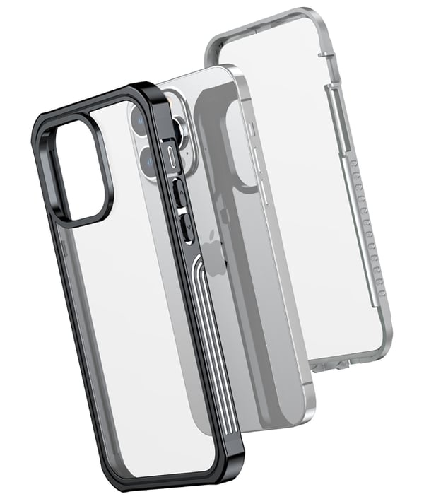 Mobilskal till iPhone 14 Pro 360 Premium Full - Svart