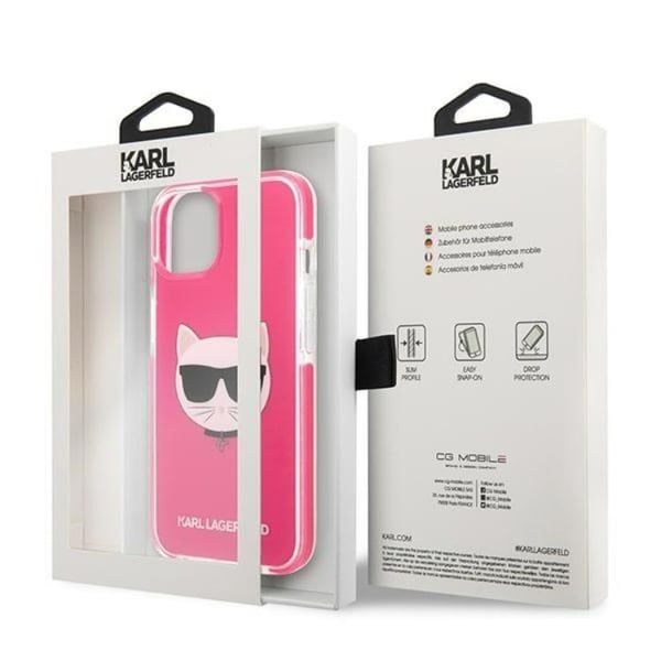 Karl Lagerfeld Mobilskal till iPhone 13 Mini Choupette Head