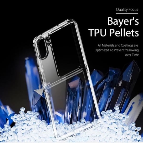 Dux Ducis Mobilskal till Oppo Find N2 Flip Clin - Clear