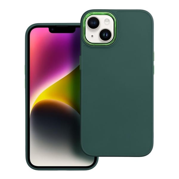 Mobilskal till iPhone 12/12 Pro Frame - Grön