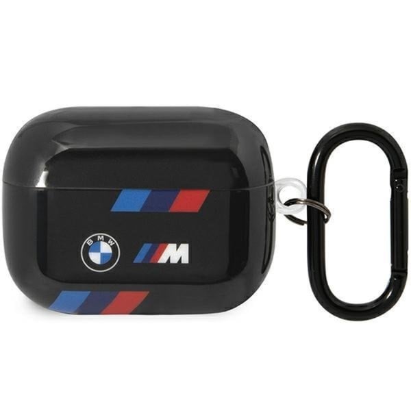 BMW Airpods Pro 2 Skal Tricolor Stripes - Svart