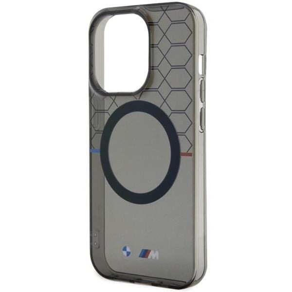 BMW Mobilskal till iPhone 14 Pro Max Magsafe Pattern - Grå