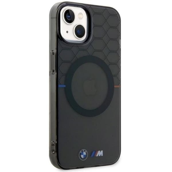 BMW Mobilskal till iPhone 14 Plus Magsafe Pattern - Grå