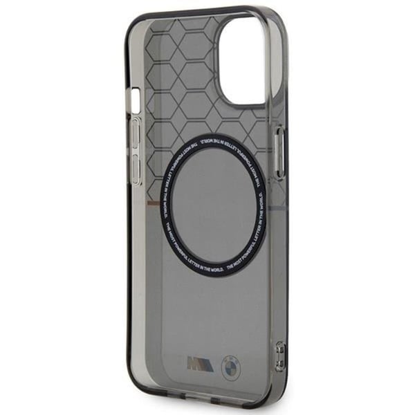 BMW Mobilskal till iPhone 14 Magsafe Pattern - Grå