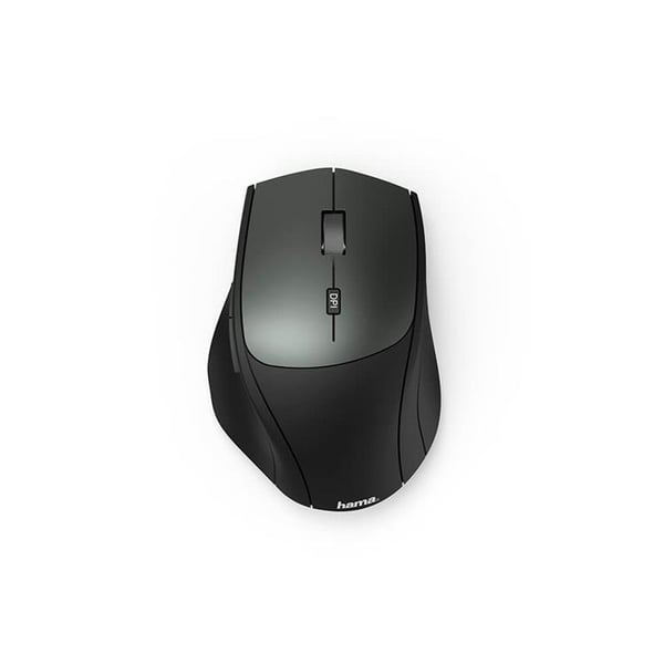 Hama Mus Trådløs Dual Mode USB-C/USB-A 6-Knap - Sort