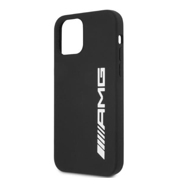 AMG Mobilskal till iPhone 12 Pro Max Silicone Big Logo - Svart