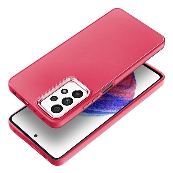 Telefontaske til Galaxy A33 5G ramme - lyserød