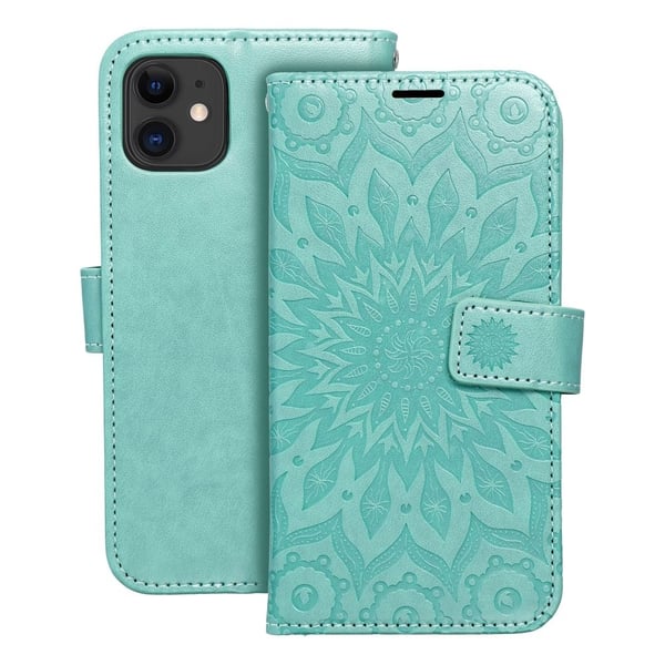 MEZZO plånboksfodral för iPhone 11 mandala grön