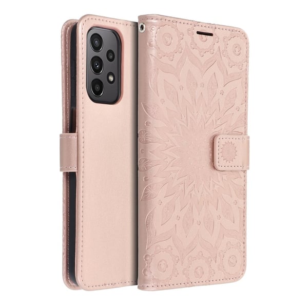 MEZZO lompakkokotelo Galaxy A23 5G mandala ruusukulta
