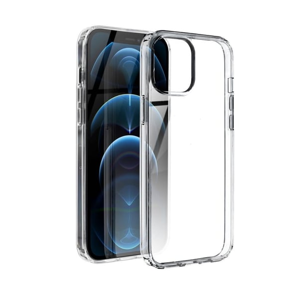 Suoer Clear Hybrid skal för iPhone 12 / 12 PRO transparent