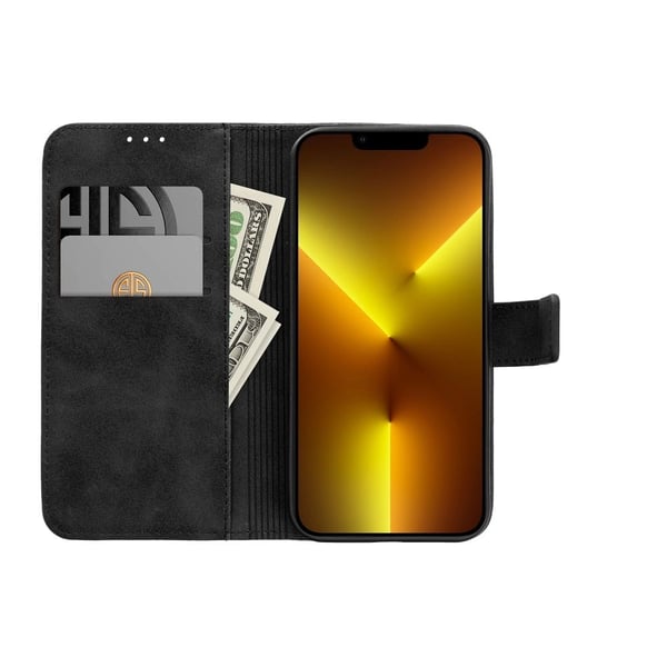 TENDER plånboksfodral för Samsung Galaxy S23 Ultra svart