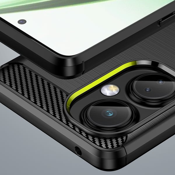 Mobilskal till OnePlus Nord CE 3 Carbon Silicone - Svart