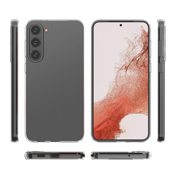 Mobilskal till Galaxy S23 Plus Ultra Clear 0.5mm - Transparent