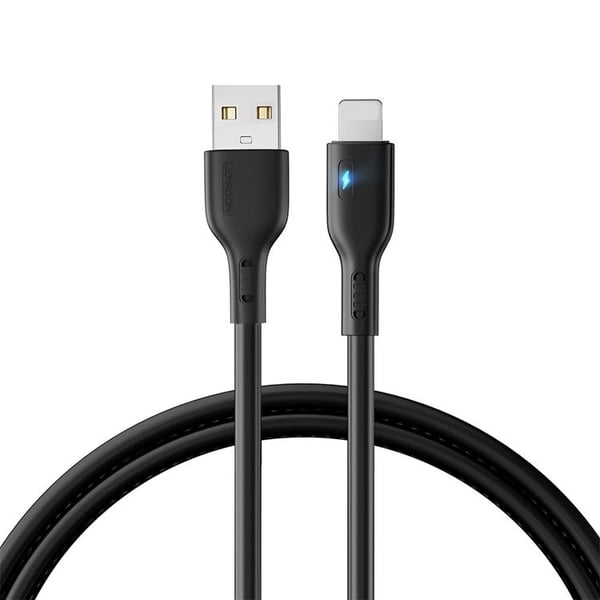 Joyroom USB-A–Lightning-kaapeli 2m - Musta