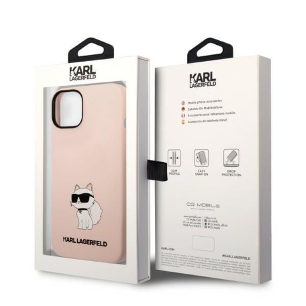 Karl Lagerfeld Mobilskal till iPhone 14 Plus Silicone Choupette