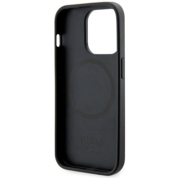 Guess Mobilskal till iPhone 14 Pro Max MagSafe GCube Stripes - Svart