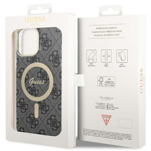 Guess Mobilskal till iPhone 13 Pro Max MagSafe - Svart