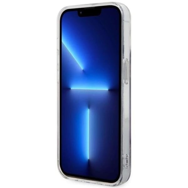 Guess Mobilskal till iPhone 14 Pro MagSafe Guld Marble - Lila