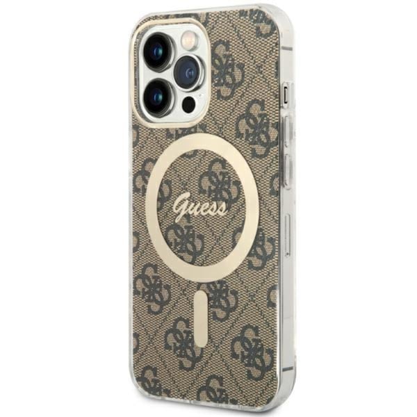 Guess Mobilskal till iPhone 13 Pro MagSafe - Brun
