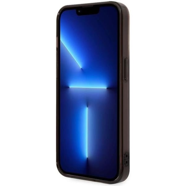 BMW Mobilskal till iPhone 14 Pro IML Tricolor Stripe - Svart