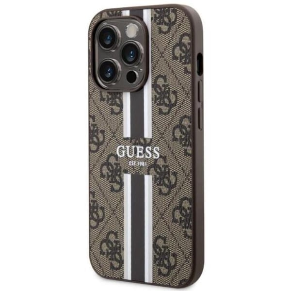 Guess Mobilskal till iPhone 14 Pro Max MagSafe Printed Stripes