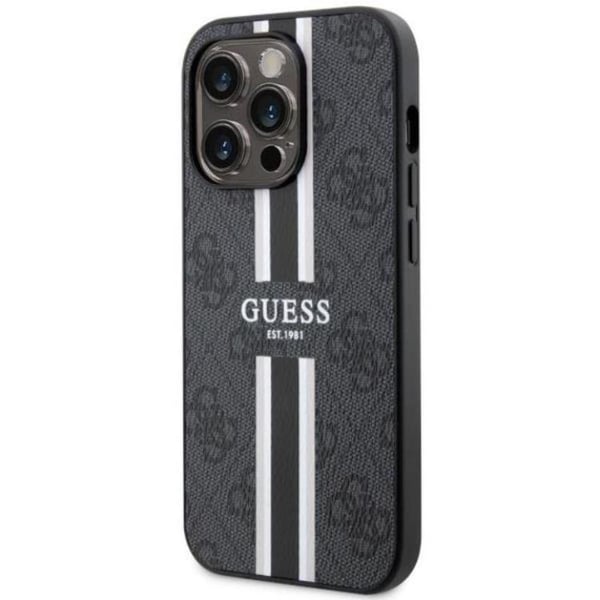 Guess Mobilskal till iPhone 14 Pro Max MagSafe Printed Stripes