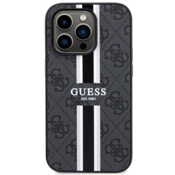 Guess Mobilskal till iPhone 14 Pro Max MagSafe Printed Stripes