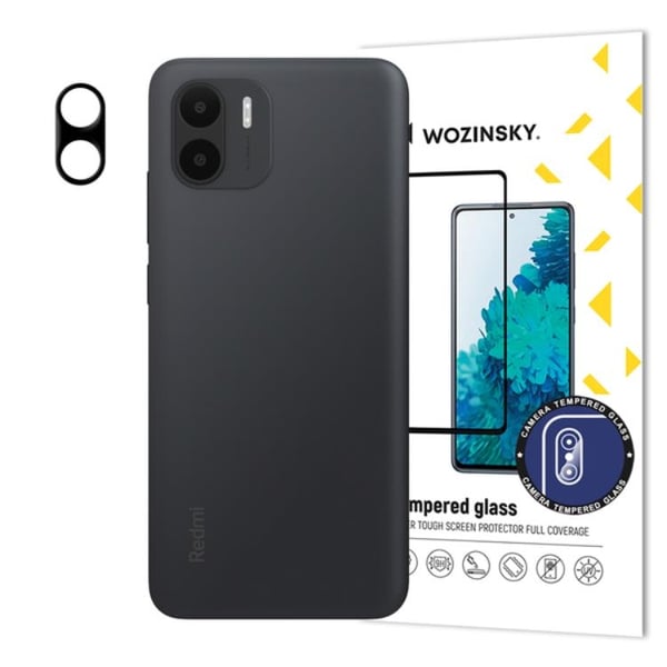 Wozinsky Xiaomi Redmi A2/A1 Kameralinsskydd i Härdat Glas Full Glue