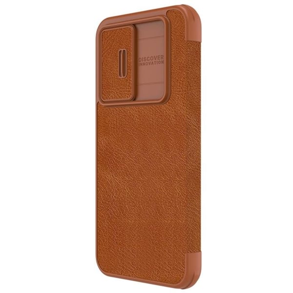 Nillkin Galaxy A54 5G Plånboksfodral Qin Läder Pro - Brun