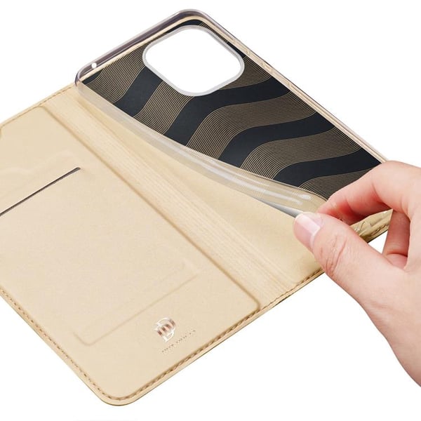 DUX DUCIS Skin Pro Redmi 11A/Redmi 12C/Poco C55 Plånboksfodral PU Läder