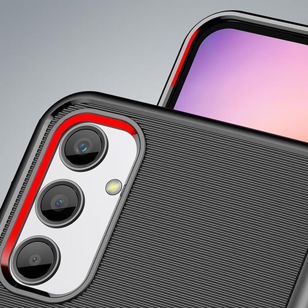Mobilskal till Galaxy A24 4G Thunder Armor Silikon - Svart