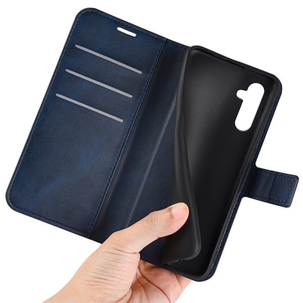 Galaxy A24 4G Plånboksfodral Folio Flip Calf - Blå