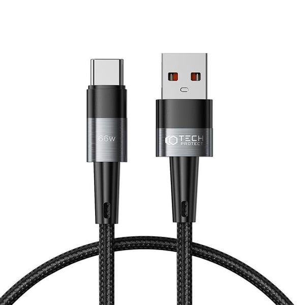 Tech-Protect USB-C til USB-A Kabel Ultraboost 0.25m - Grå