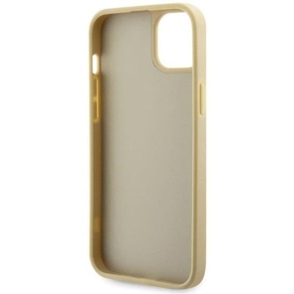 Guess Mobilskal till iPhone 14 Plus Rhinestone Triangle - Guld
