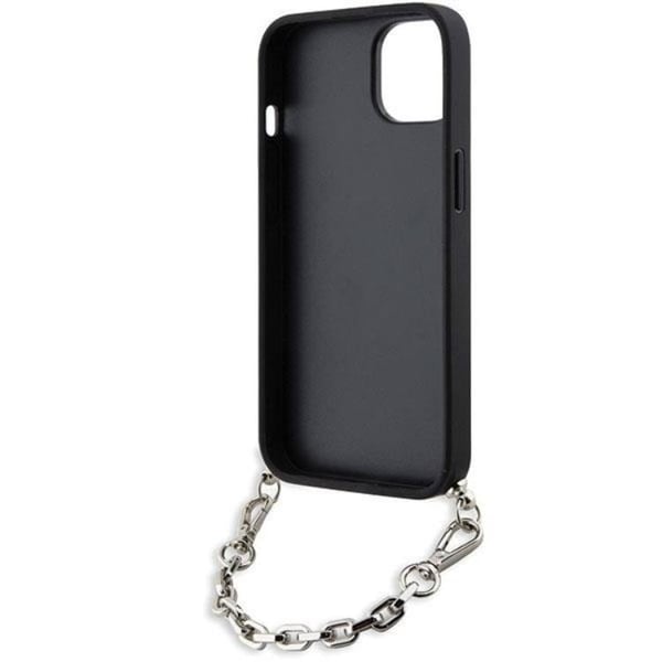 KARL LAGERFELD Mobilskal till iPhone 14 Saffiano Monogram Chain